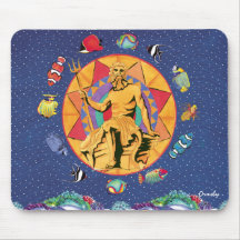 O reino de Netuno - mousepad