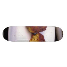 O risoto endurece na placa skate boards