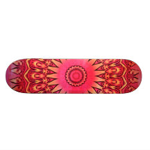 O rosa Groovy irradia o skate