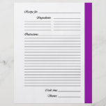 O roxo 2 tomou partido páginas da receita panfleto