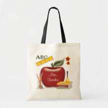 O saco do professor personalizado bolsas de lona