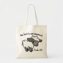 O senhor é meu pastor bolsa de lona