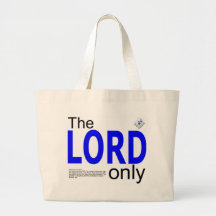 O senhor Somente do 9:6 de Nehemiah Bolsa Para Compras