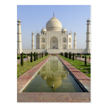 O Taj Mahal, Agra, Uttar Pradesh, India, Cartoes Postais