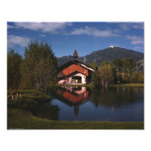 O teatro da ópera de Sun Valley no verão Foto Arte