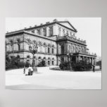 O teatro em Hannover, c.1910 Impressão