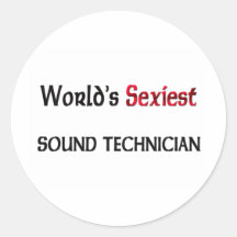O técnico sadio o mais "sexy" do mundo adesivo em formato redondo