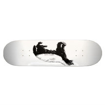 O texugo de mel não se importa skates personalizados