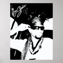 O tiro do Limo do @BSLADE autografou o poster - Lt