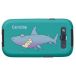 O tubarão bonito Samsung conhecido feito sob encom Capa Para Galaxy S3
