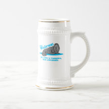 O vampiro da morsa caneca