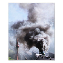 O VAPOR TREINA O REINO UNIDO IMPRESSÃO FOTOGRÁFICAS