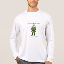O verde indo do papai noel t-shirts