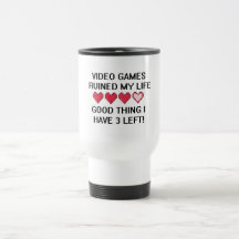 O video games arruinou meu estilo de vida 1 canecas
