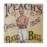 O vintage ostenta a tampa do guia do basebol do al azulejo de cerâmica 
