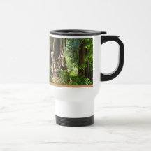 O vovô o mais fresco! Sequóias vermelhas da caneca