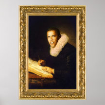 Obama barroco posters