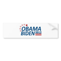 Obama Biden 2012 estrelas adesivos de carro