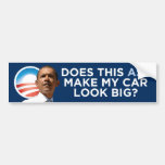 Obama - este burro faz meu olhar do carro grande? adesivos