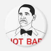 Obama - nao mau imã de geladeira