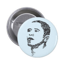 Obama: Palavras da esperança broches