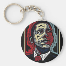 Obama seja a mudança 5 chaveiro