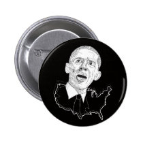 Obama uniu o botão broches