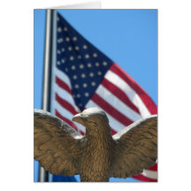 Obrigado: Eagle & bandeira Cartao