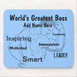 Obrigado presentes para o chefe mouse pad