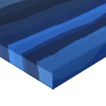 Obscuridade do Aqua Impressão Em Canvas