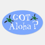 Obtido Aloha? Etiqueta oval Adesivos Em Formato Ovais