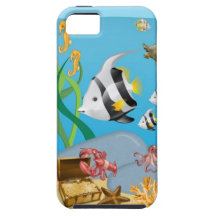 Oceano aquático sob o exemplo do iPhone 5 do mar iPhone 5 Capas
