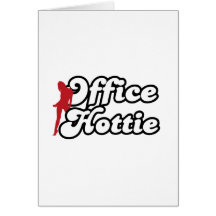 office hottie cartão