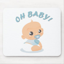Oh bebé mousepads