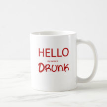 OLÁ! MEU NOME ESTÁ BÊBEDO CANECA