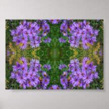 Olhar roxo posters