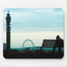 Olho e orelhas de Londres Mousepad