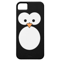 Olhos do pinguim iPhone 5 capa