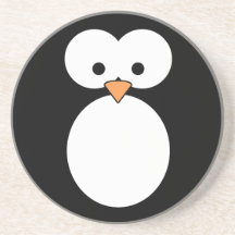 Olhos do pinguim porta copo para bebidas