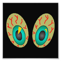 olhos grandes dos desenhos animados com veigns ver foto arte