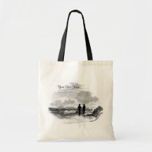 Ondas e praia espectaculares de oceano bolsa para compras
