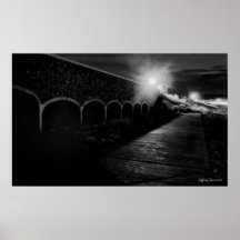 Onde as pescas à corrica vivem poster