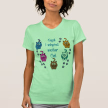 Oops!  Eu adotei um outro gato! Camisetas