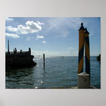 Opinião do mar de Vizcaya Posteres