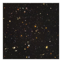 Opinião ultra profunda do campo de Hubble de 10.00 Fotografias