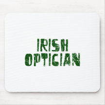 Óptico irlandês mouse pads