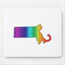 ORGULHO DE MASSACHUSETTS MOUSE PAD