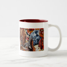 Orgulho do elefante caneca