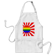 Orgulho japonês de GLBT Aventais