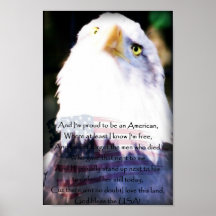 Orgulhoso ser um poster americano
